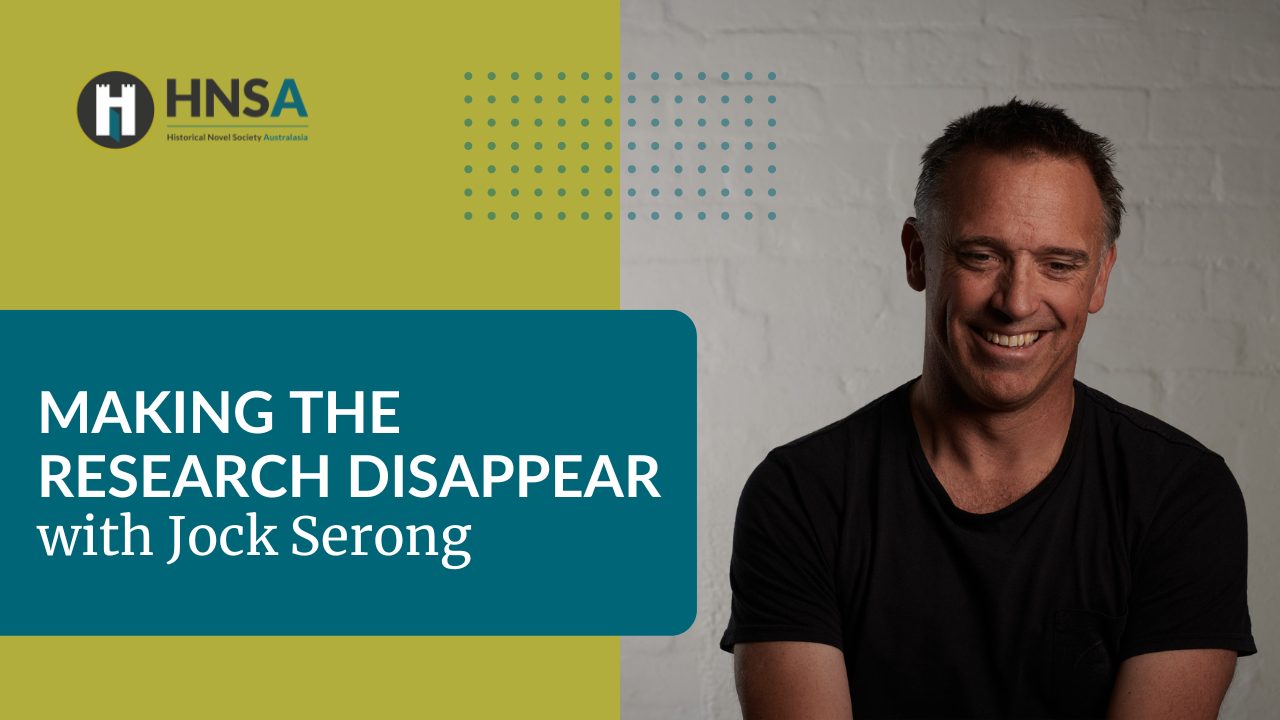 Making the Research Disappear with Jock Serong